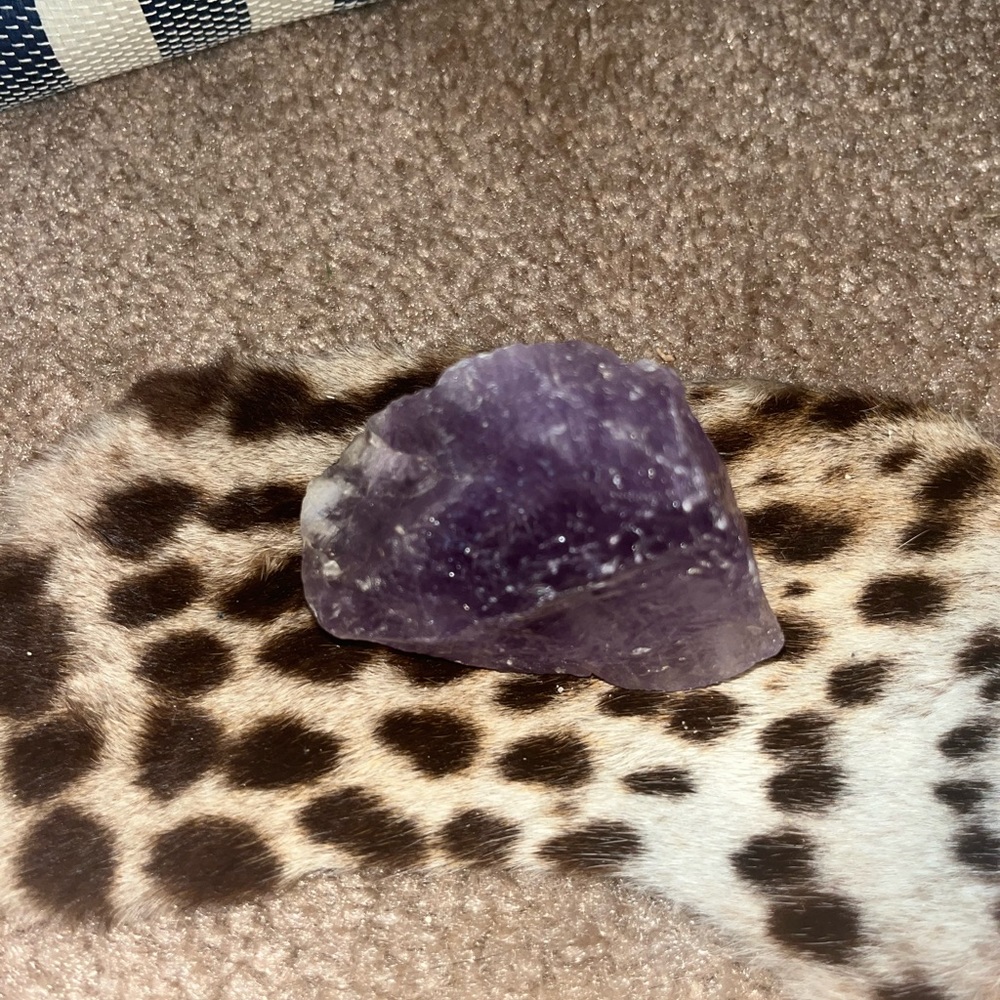 Huge chunk of natural raw Amethyst